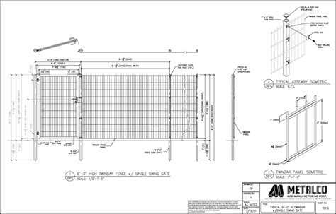 premier metal fabrication gate transmeters|metalco gate drawings.